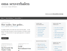 Tablet Screenshot of omasexverhalen.com